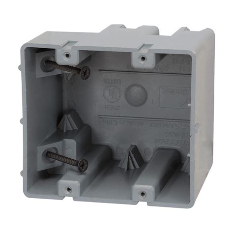 2 gang old work metal switch box|2 gang adjustable electrical box.